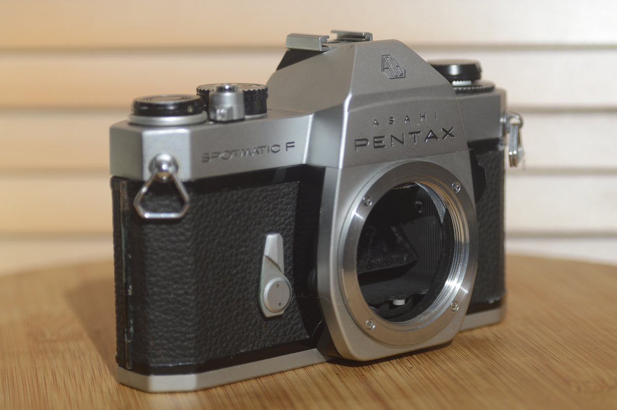 Pentax Asahi Spotmatic F. These are super collectable now, why not add