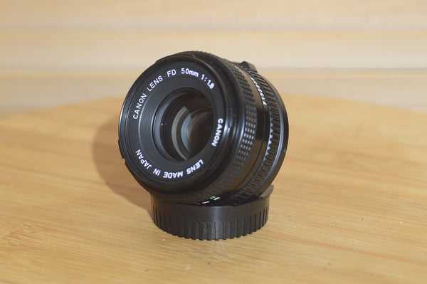 Canon FD 50mm f1.8 Prime lens. Fantastic Condition. Great bright lens.