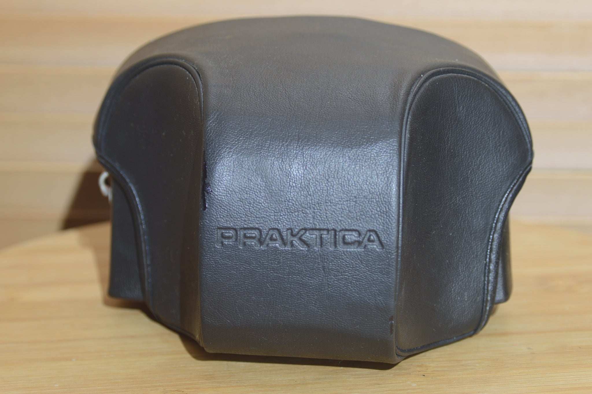 Beautiful Praktica Black Leather Camera Case. Fits Praktica MTL3, Nova.