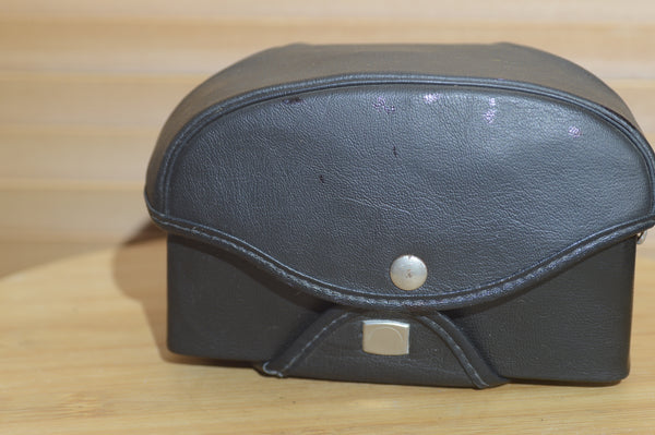 Beautiful Praktica Black Leather Camera Case. Fits Praktica MTL3, Nova.