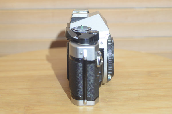 Fantastic Canon AE1 P 35mm SLR body alone. Pair it with FD lens and away you go