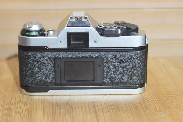 Fantastic Canon AE1 P 35mm SLR body alone. Pair it with FD lens and away you go