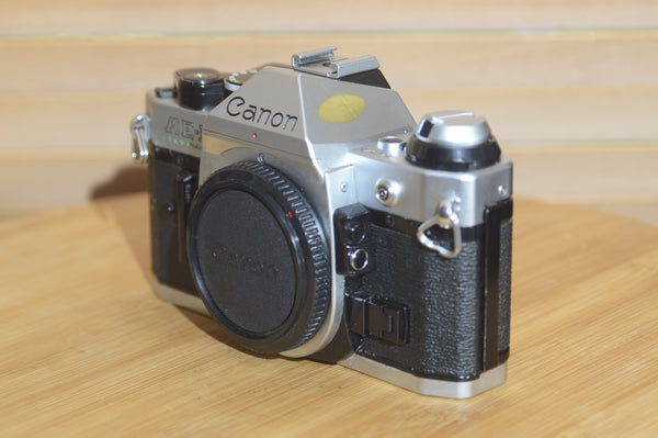 Fantastic Canon AE1 P 35mm SLR body alone. Pair it with FD lens and away you go