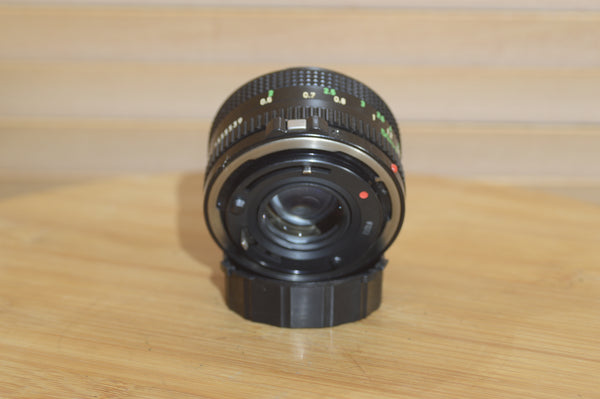 Rare Boxed Vintage Canon FD 50mm f1.8 Breach Lock Lens. Fantastic condition.