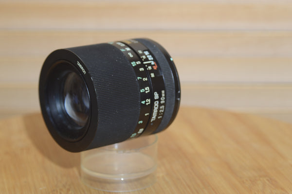 Rare Boxed Vintage Tamron 90mm f2.5 Macro SP Lens Adaptall 2. Fantastic condition.