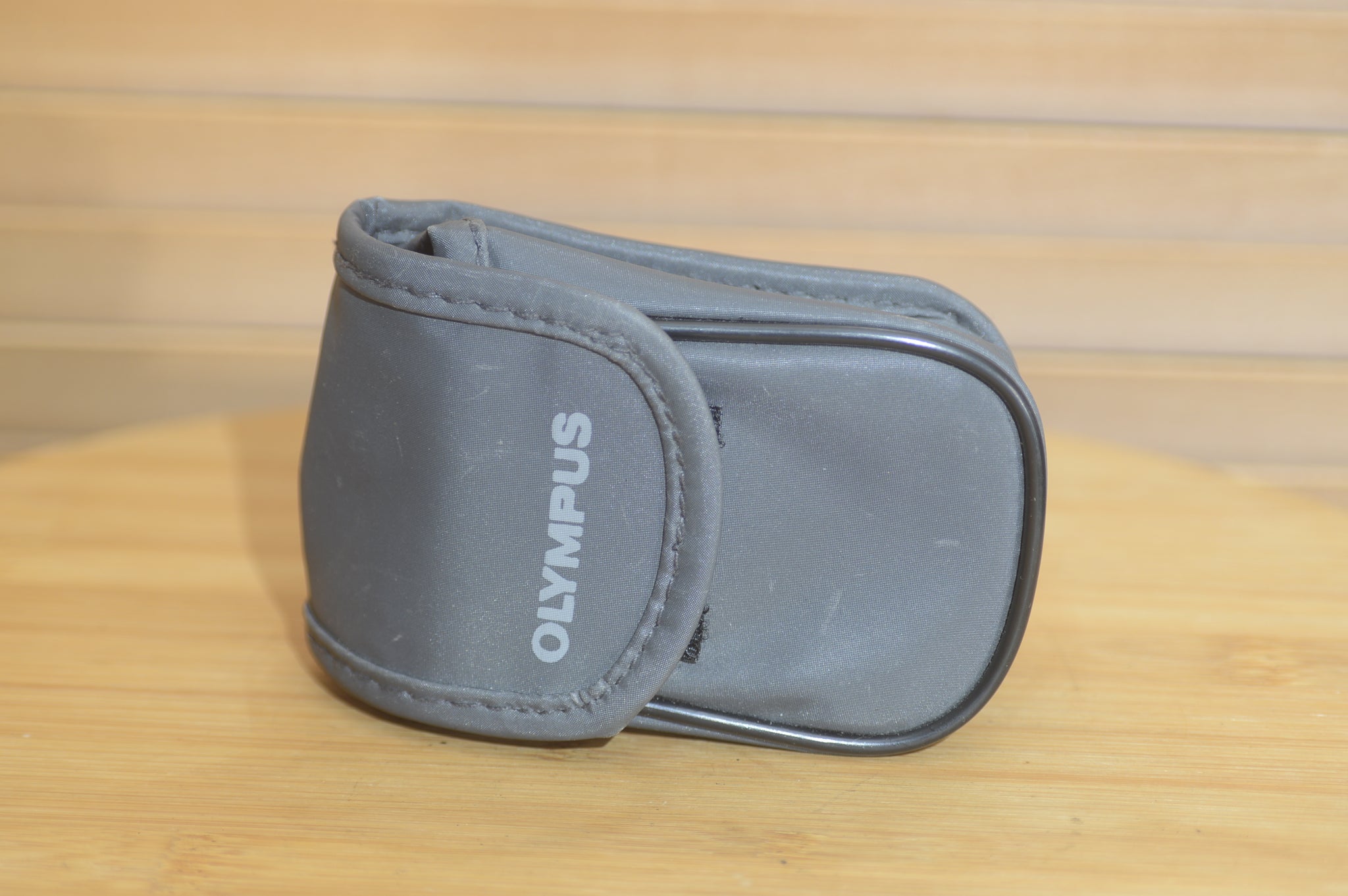 Olympus Silver Compact 35mm Camera Case. Excellent way to protect your camera - Rewind Cameras 