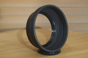 Vintage Universal Lens Hood 72mm.Perfect for preventing glare on your subject - Rewind Cameras 