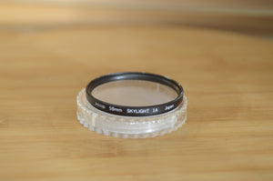 Boxed Jessops 58mm Skylight (UV) filter in Original case.