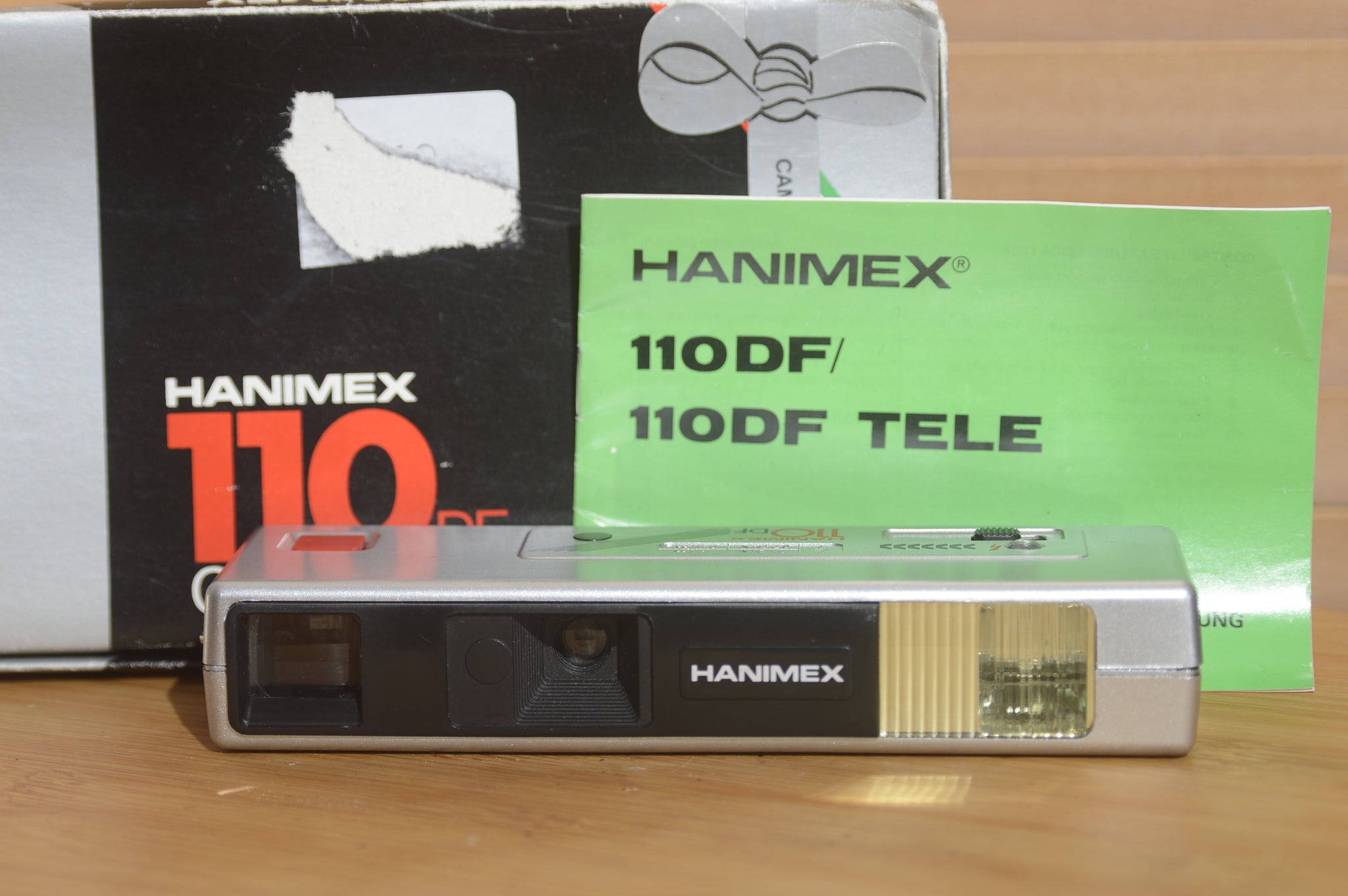 Boxed Hanimex 110 DF 110mm Camera. Excellent Vintage Camera - Rewind Cameras 