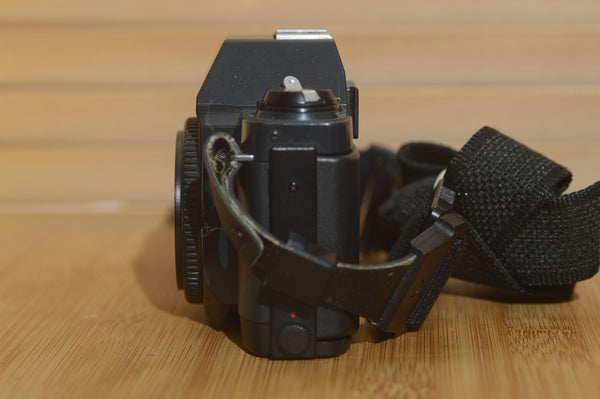 Fantastic Canon T50 35mm Camera with Strap. In superb condition. - Rewind Cameras 