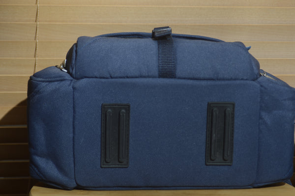 Vintage Blue Swordfish Padded Camera Bag. Perfect for carrying your camera equipment - Rewind Cameras 