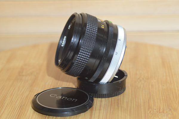 Vintage Canon FD 35mm f3.5 Wide Angle Lens. Almost Mint Condition!