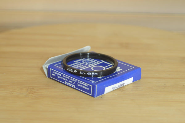 Boxed Jessops Stepping Ring 52-49. Perfect for using larger lens filters - Rewind Cameras 