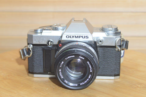 Vintage Olympus OM30 35mm Camera Starter Pack .