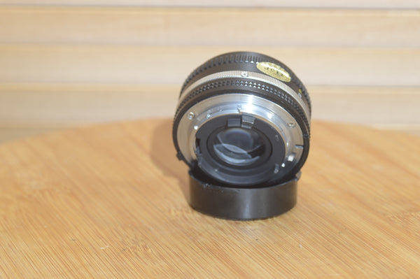 Boxed Nikon Nikkor 50mm f1.8 lens. Fantastic condition vintage lens