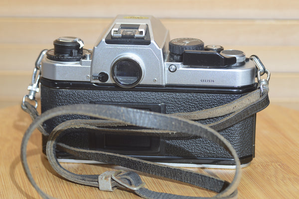 Boxed Vintage Nikon FA 35mm Film Camera with Nikon Strap.