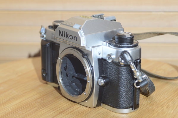 Boxed Vintage Nikon FA 35mm Film Camera with Nikon Strap.