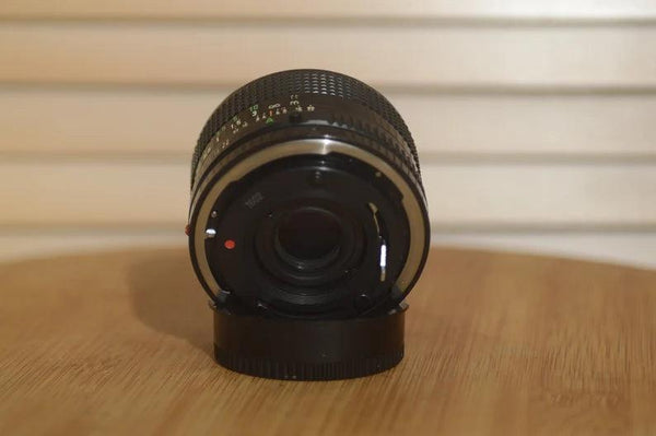 Vintage Canon FD 35mm f2.8 lens. This is a beautiful wide angle lens in superb condition! - Rewind Cameras 