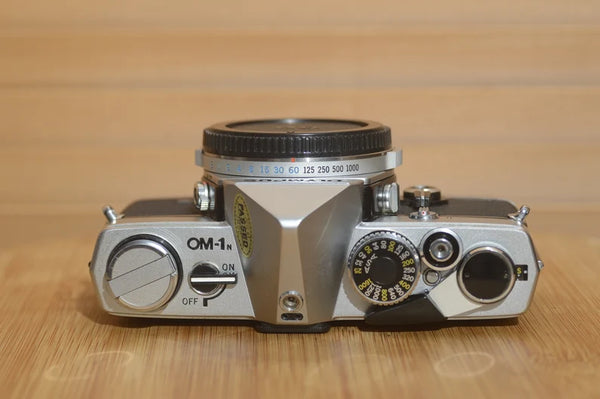 Olympus OM1n MD 35mm Film Camera. Excellent Condition.