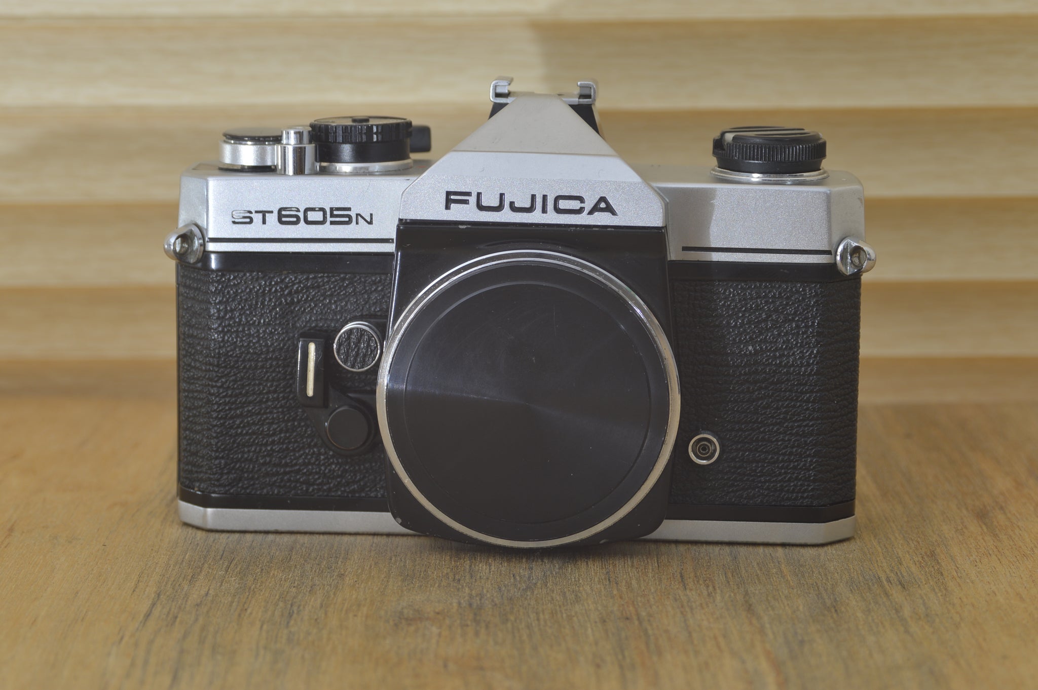 Iconic Fujica ST605n SLR Body Only. These are very solid and striking vintage cameras. Great beginner camera. Easy to Operate! - RewindCameras quality vintage cameras, fully tested and servic