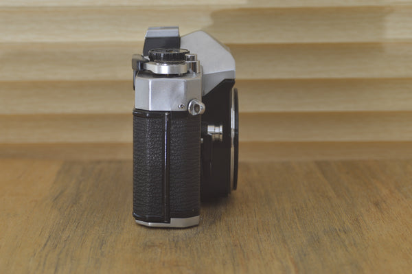 Iconic Fujica ST605n SLR Body Only. These are very solid and striking vintage cameras. Great beginner camera. Easy to Operate! - RewindCameras quality vintage cameras, fully tested and servic