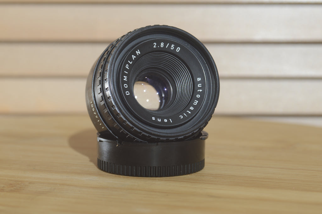 Domiplan Automatic M42 50mm f2.8 lens. Perfect addition to your