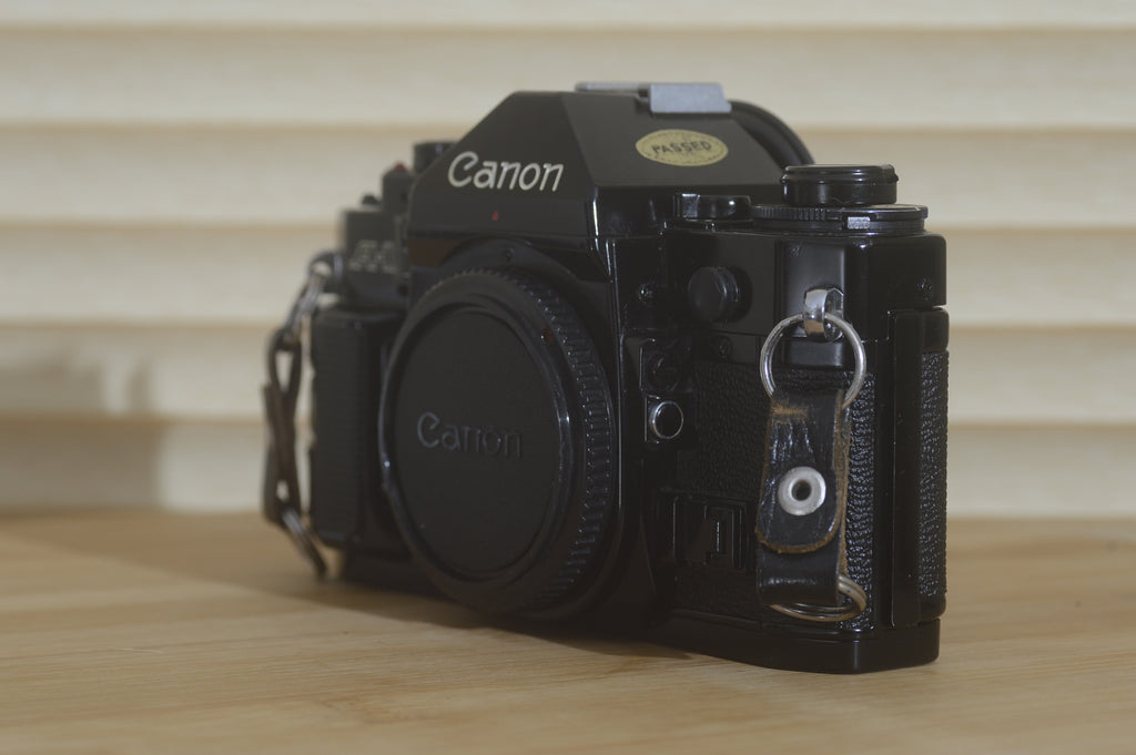 Canon A1 35mm SLR Camera (body only). Rare to see in this