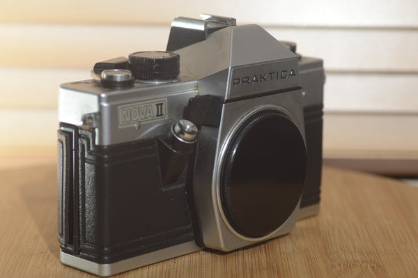 Praktica PL Nova 2 35mm SLR Camera. The perfect camera for beginners. Why not add an M42 lens? - RewindCameras quality vintage cameras, fully tested and serviced