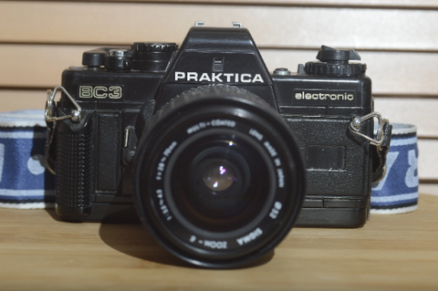 Vintage Praktica B deals 100 Electronic SLR with Sigma lens