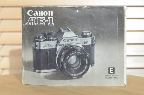 Selection of Vintage Canon Instruction Manuals. Ideal equipment for all levels of photographers - RewindCameras quality vintage cameras, fully tested and serviced