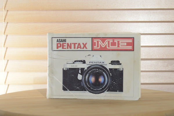 Selection of Vintage Pentax Instruction Manuals. Ideal for all levels of photographers. - RewindCameras quality vintage cameras, fully tested and serviced